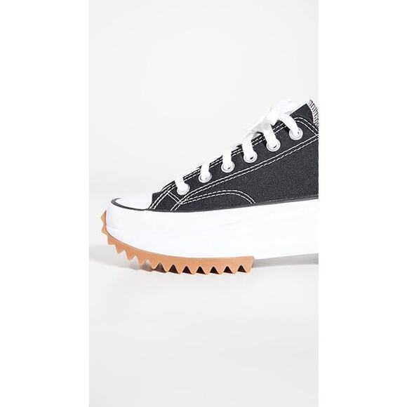 New Converse Run Star Hike Lo Platform - Black / White / Gum Mens 10/Womens 11.5 main image 4